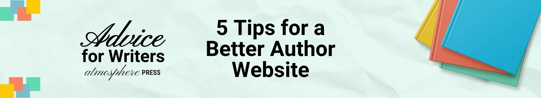 5 Tips for a Better Author Website