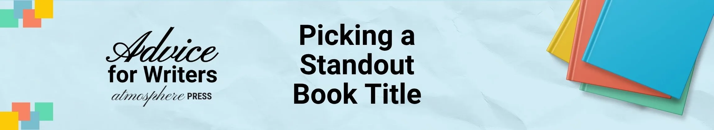 Picking a Standout Book Title
