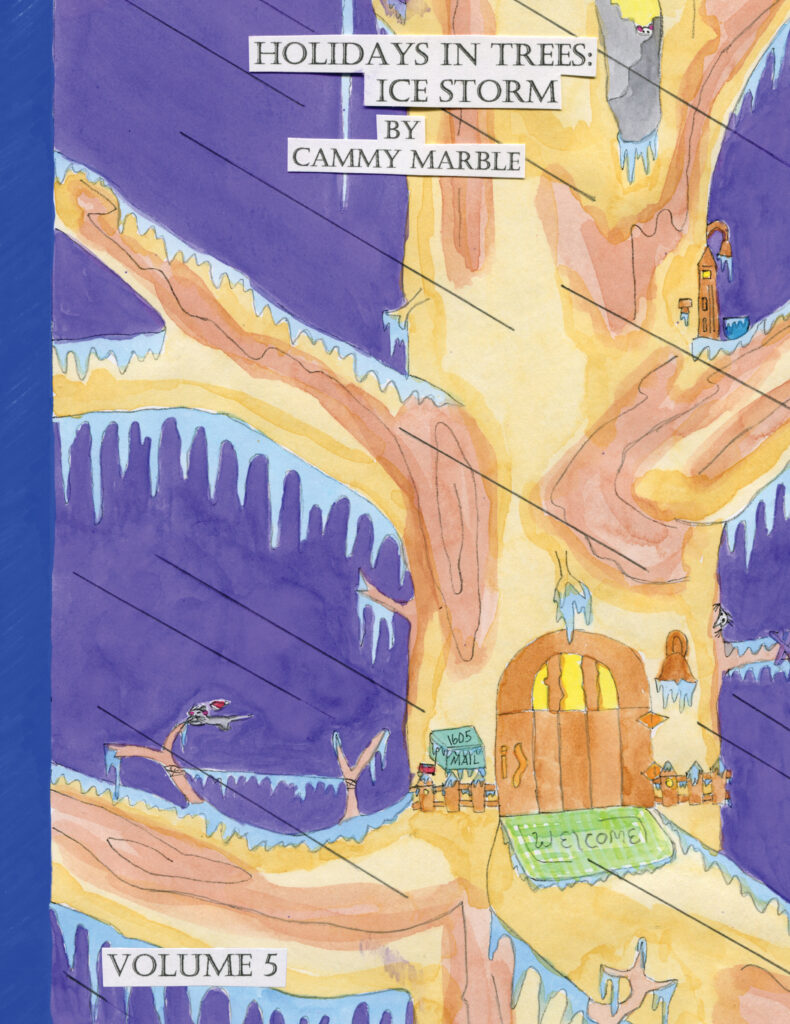 Holidays in Trees: Ice Storm, by Cammy Marble