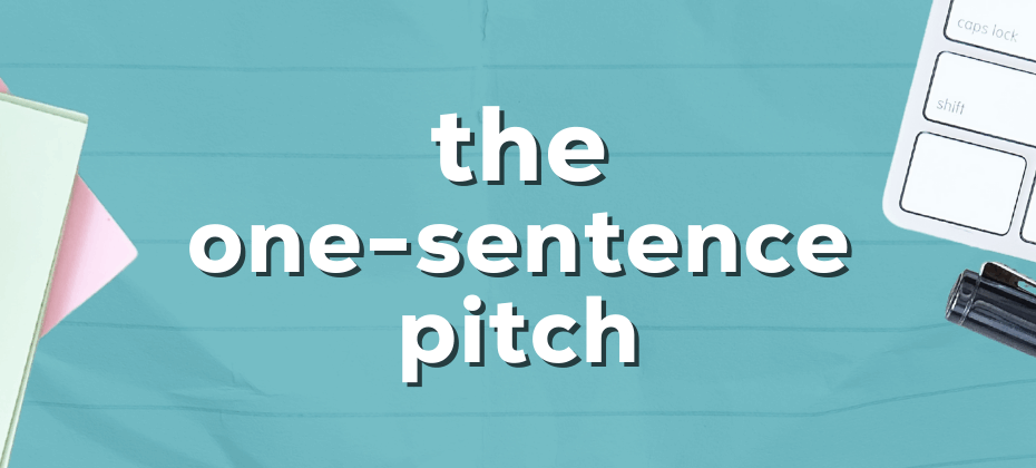 The One Sentence book Pitch