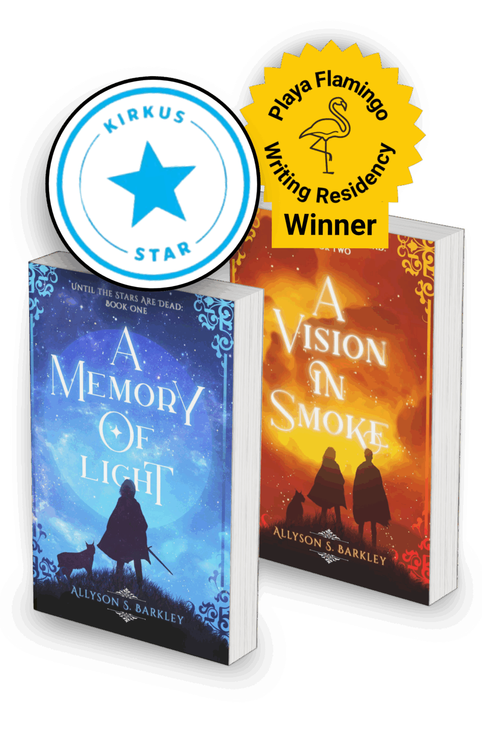 allyson s bark. 2 books 2