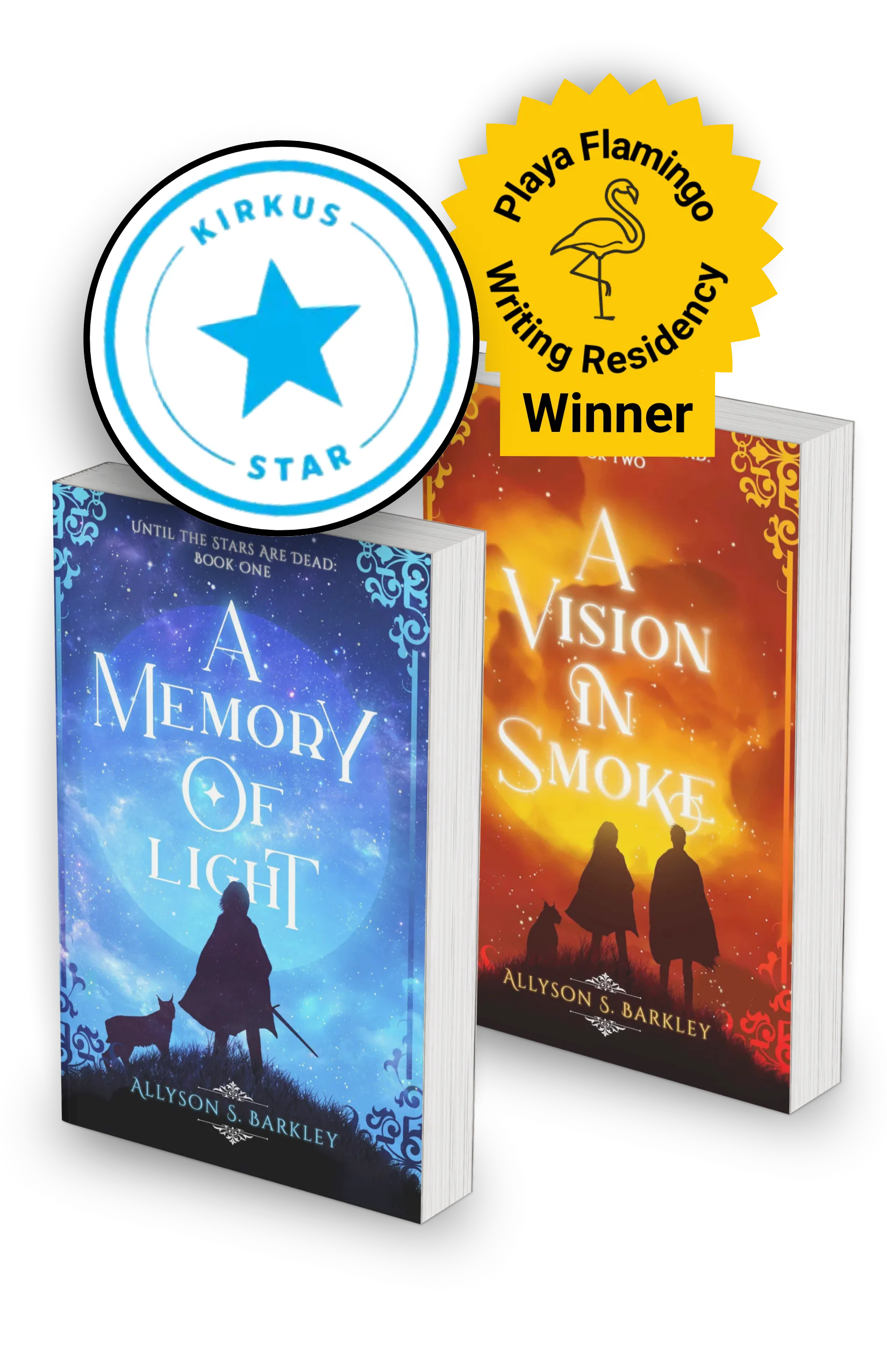 allyson s bark. 2 books 2