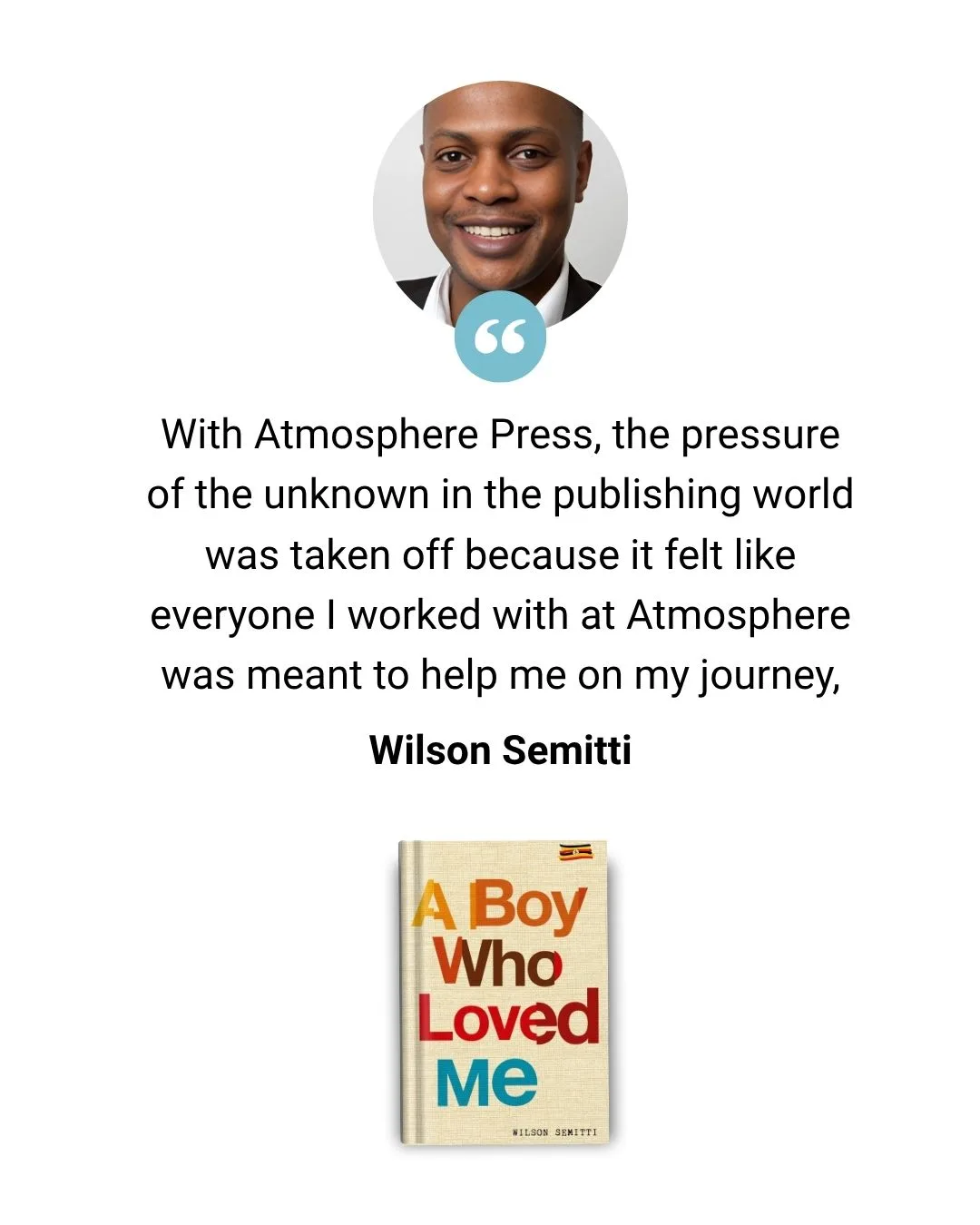 Memoir Testimonial from author Wilson Semitti