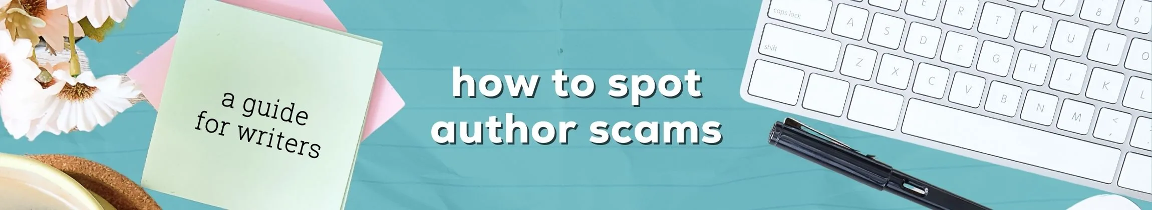 how to spot author scams