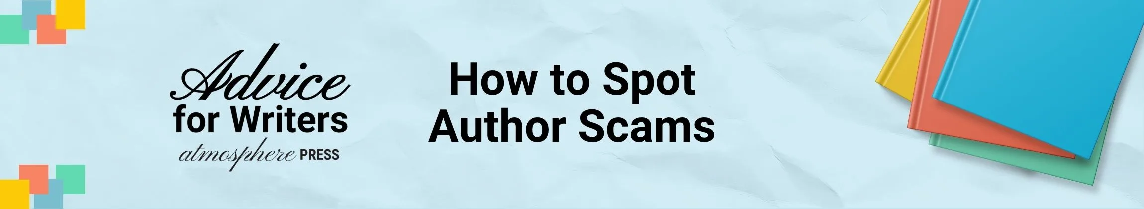 How to Spot Author Scams