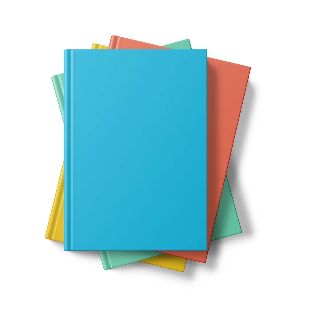 photo of a pile of colorful books